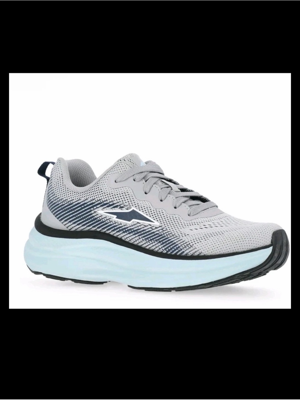 Avia Mega Jumbo Sneakers Women's Size US 7.5 Black/Blue/Gray NEW WITH‎ BOX